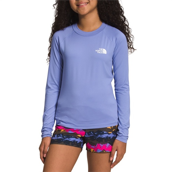 The North Face Amphibious Long-Sleeve Sun Top - Girls' size large - Picture 2 of 8